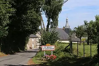 Gezicht op Saint-Marc-sur-Couesnon