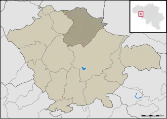 Kaart van Saint-Sauveur