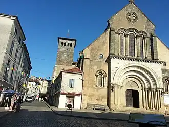 De voormalige abdijkerk