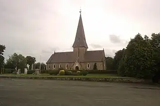 De kerk van Saint-Symphorien-le-Valois