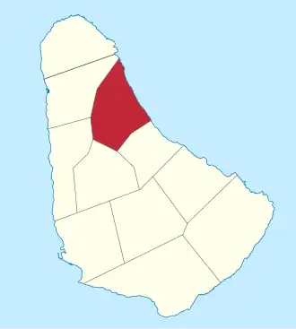 Kaart van Saint Andrew