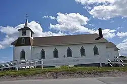 De Sint-Andrieskerk van Trinity East