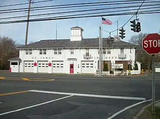 Brandweerkazerne in St. James