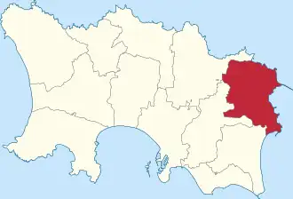 Kaart van Saint Martin