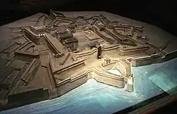 Maquette van de citadel (1681)