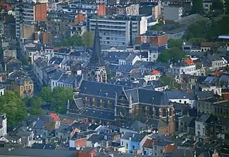 Luchtfoto vanuit het zuiden