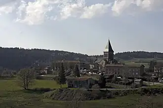 Gezicht op Saint-Régis-du-Coin