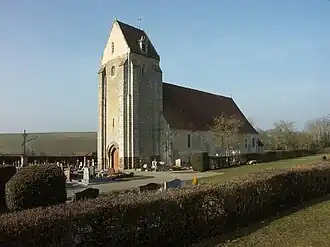 Kerk van Sainte-Céronne-lès-Mortagne