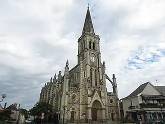 Kerk in Sainte-Gemmes-d'Andigné