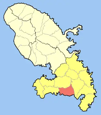 Kaart van Sainte-Luce