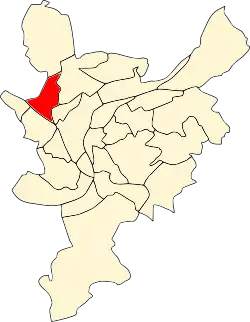 Ligging van Sainte-Marguérite