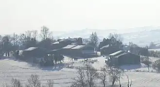 Saint-Germier in de winter