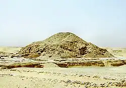 Piramide van Oenas te Saqqara
