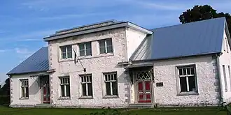 Het voormalige gemeentehuis