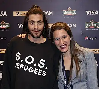 Sobral tijdens het Eurovisiesongfestival 2017