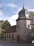 18e-eeuwse duiventoren kloosterhof Ringelheim