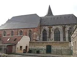 Église Saint-Martin, zuidgevel