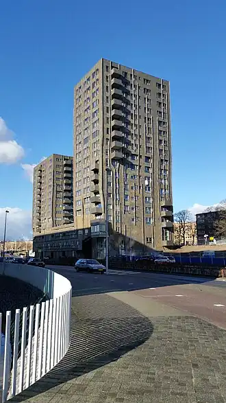 Samos vanuit gezien van het zuidoosten (februari 2019)