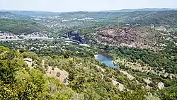 Sampzon en de Ardèche