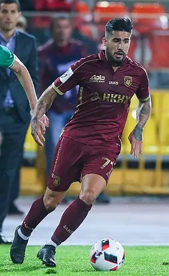 García in 2016 als speler van Roebin Kazan