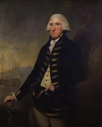 Officier Samuel Hood (1795)