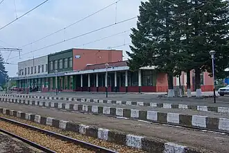 Het treinstation van Samoeil