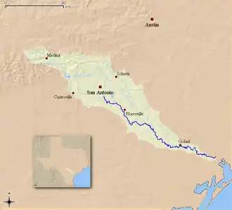 Stroomgebied van de San Antonio River