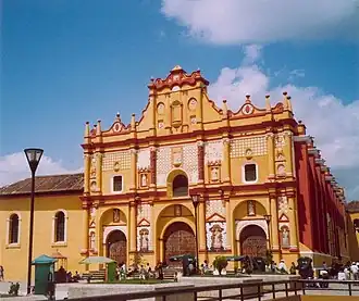Kathedraal van San Cristóbal de Las Casas in 2003