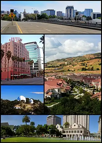Een collage van San José