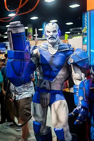 Cosplayer als Apocalypse tijdens San Diego Comic Con 2014.