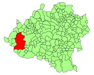 Kaart van San Esteban de Gormaz