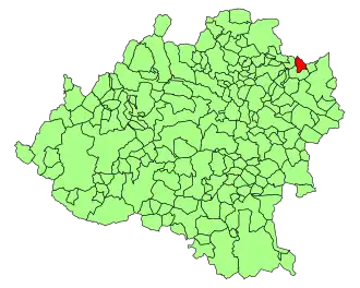 Kaart van San Felices