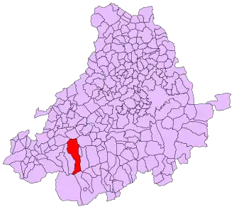 Kaart van San Juan de Gredos