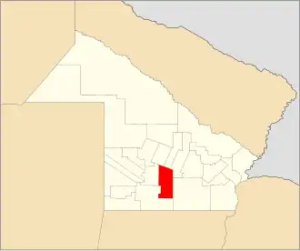 Kaart van departement