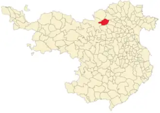 Kaart van Sant Llorenç de la Muga