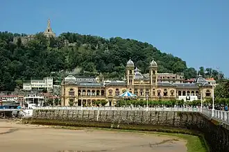 Het stadhuis van San Sebastian