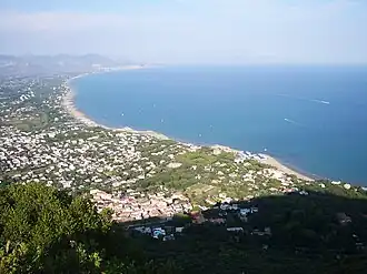 San Felice Circeo met de Golf van Gaeta