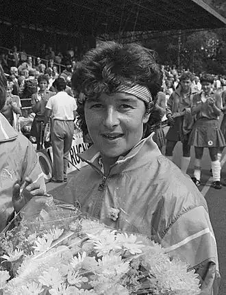 Sandra Le Poole in 1986