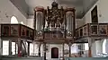 Orgel[1] (eind 17e eeuw) in dit kerkgebouw