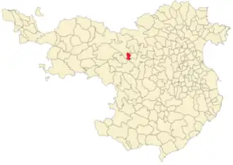 Kaart van Sant Jaume de Llierca