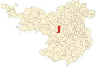 Kaart van Sant Miquel de Campmajor