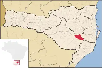 Kaart van Bom Retiro