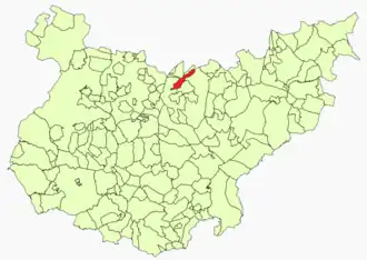 Kaart van Santa Amalia