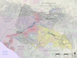 Stroomgebied van de Santa Ana River