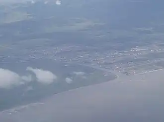 Tijucas van boven gezien