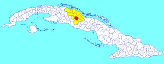 Kaart van Santa Clara