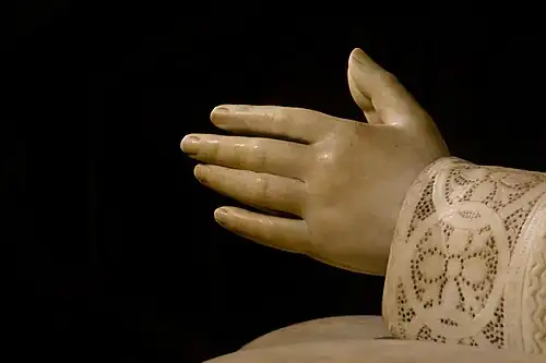 Beeld van Paus Pius IX door Ignazio Jacometti