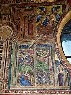 Maria verschijnt in de droom van Johannes.