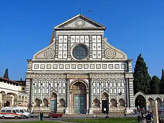 Voorgevel Santa Maria Novella