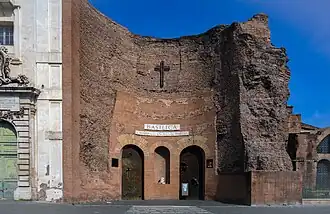 Voorzijde Santa Maria degli Angeli e dei Martiri